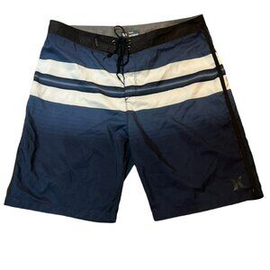 Men's Hurley Supersuede‎ Printed Swim Board Shorts Size 34